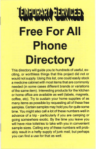 14. FFA Phone Directory, February 2000.