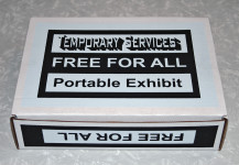 Free For All Portable Exhibit box