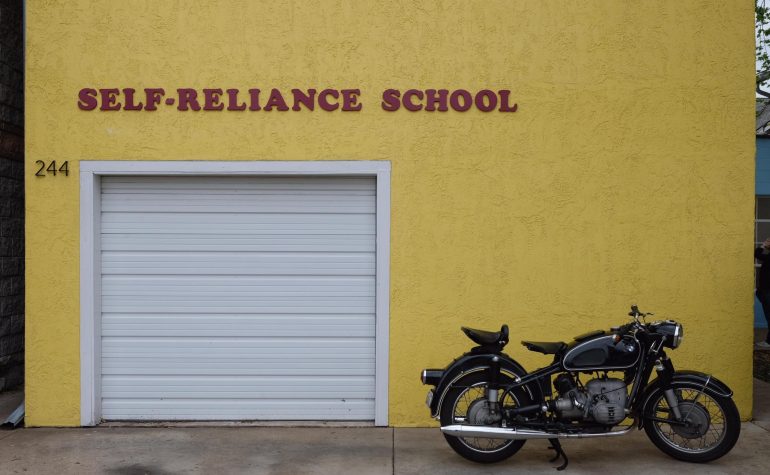 Opening Day of the Self-Reliance School