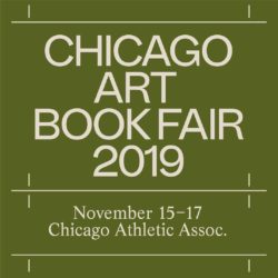 Chicago Art Book Fair 2019